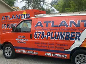 With leak detection equipment, utlity locations are marked in preparation for trenchless sewer replacement.